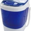 Lowander Mini Wasmachine 3kg Met Centrifuge - Kleine Camping Wasmachine - Met Bovenlader