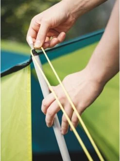 Pavillo Tent Coolground X3 Luifel - Groen - 3 Persoons -Buitenkampeerwinkel 897x1200