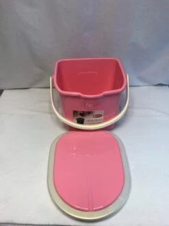 Branq Toiletemmer Draagbaar Met Deksel - 15,5L - Roze -Buitenkampeerwinkel 899x1200 4