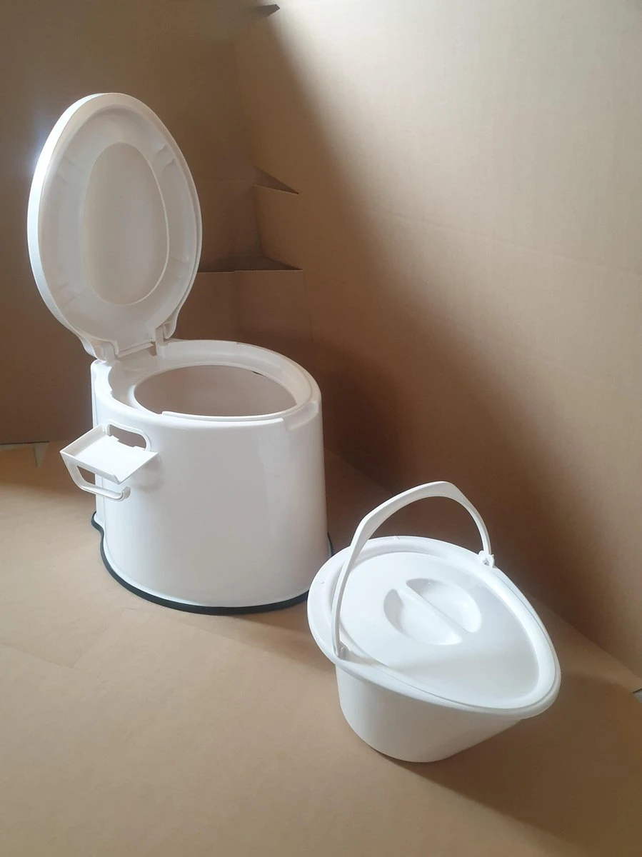 Merkloos Camping Toilet - Porta Potti - Kampeer Toilet - Mobiele Toilet - WC - Draagbaar 7 Liter 4 Merkloos Camping Toilet - Porta Potti - Kampeer Toilet - Mobiele Toilet - WC - Draagbaar 7 Liter - Afbeelding 4