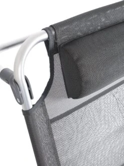 Bo-Camp Beach Chair - Monaco - Aluminium - Grijs -Buitenkampeerwinkel 902x1200