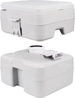 SeaFlo Portable Toilet - Meeneembaar Toilet - Draagbaar Toilet - Chemisch Toilet 20liter - Camping Toilet 20l - WC -Buitenkampeerwinkel 922x1200