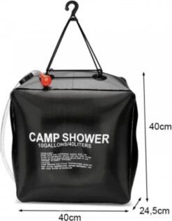 Merkloos Buitendouche Solar - Camping Douche - Solar Buitendouche - Buitendouche Met Warm Water - Zonnedouche - Draagbare Douche - Douchezak 40L 5 Merkloos Buitendouche Solar - Camping Douche - Solar Buitendouche - Buitendouche Met Warm Water - Zonnedouche - Draagbare Douche - Douchezak 40L -Buitenkampeerwinkel 938x1200 2
