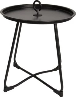 Bo-Camp - Campingtafel Palmetto - 45x44 Cm - Staal -Buitenkampeerwinkel 946x1200