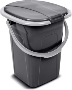 Campingtoilet 19L Mobiele Toiletemmer Reistoilet Toiletemmer Toilet Mobiele Camping Antraciet -Buitenkampeerwinkel 966x1200 2
