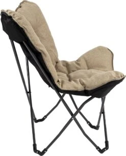 Bo-Camp - Urban Outdoor - Vlinderstoel - Grainger - M - Nika - Beige -Buitenkampeerwinkel 969x1200 2