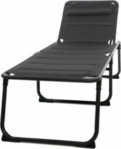 Travellife Barletta Ligbed - Antraciet / Donkergrijs -Buitenkampeerwinkel 972x1200 1